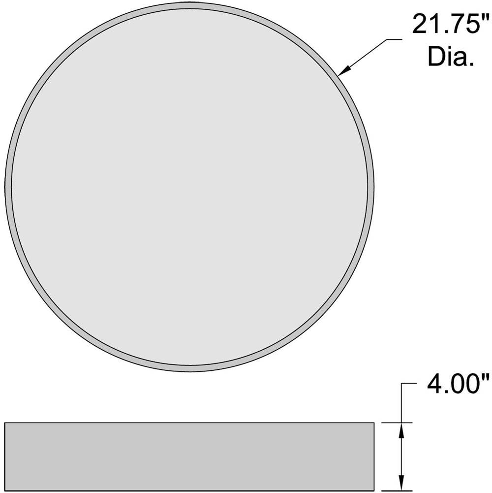 Access Lighting 49962LEDDCS-WH/ACR White 3cct Led Flush Mount Image 2