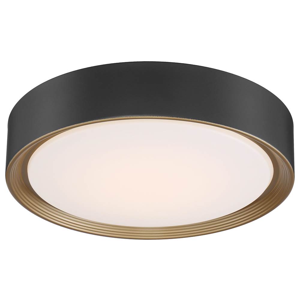 Access Lighting 49970LEDDCS-MBL/ACR Matte Black 3cct Led Flush Mount Image 6
