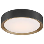 Access Lighting 49970LEDDCS-MBL/ACR Matte Black 3cct Led Flush Mount Image 6