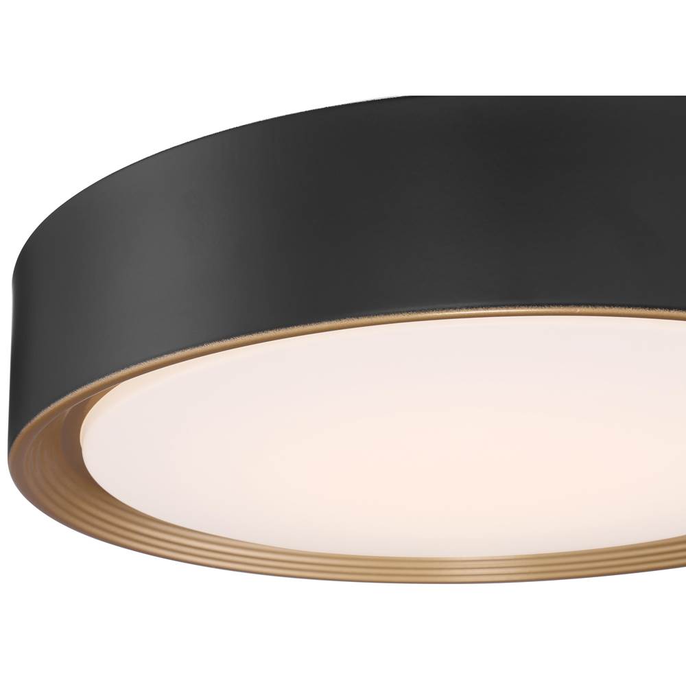 Access Lighting 49970LEDDCS-MBL/ACR Matte Black 3cct Led Flush Mount Image 7