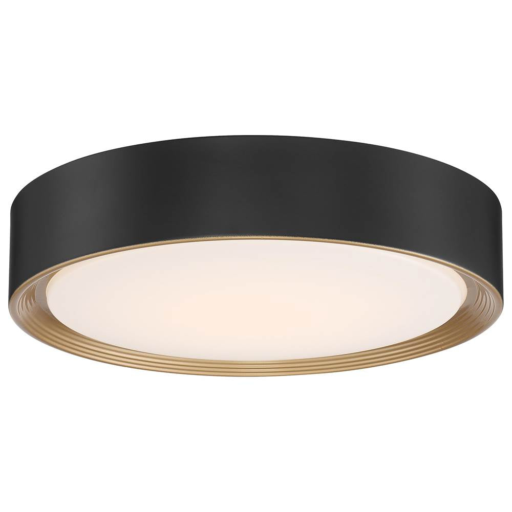Access Lighting 49970LEDDCS-MBL/ACR Matte Black 3cct Led Flush Mount Image 1