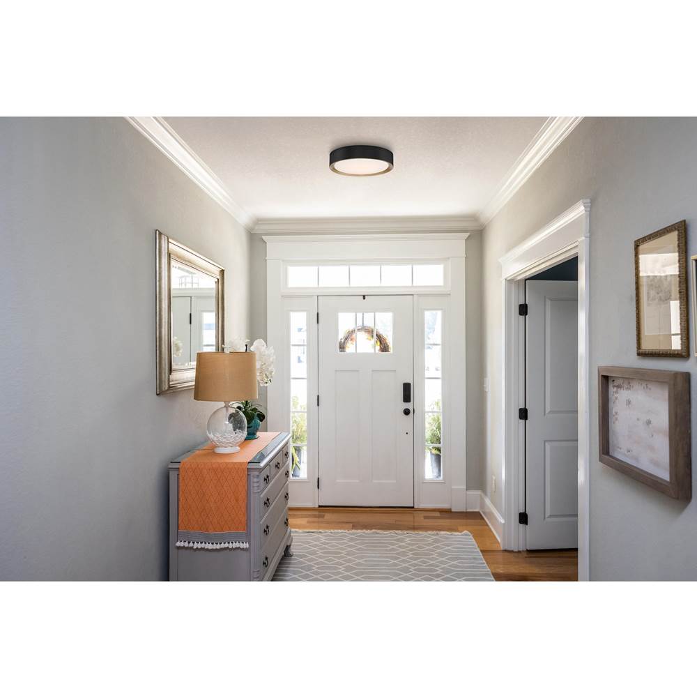 Access Lighting 49970LEDDCS-MBL/ACR Matte Black 3cct Led Flush Mount Image 5