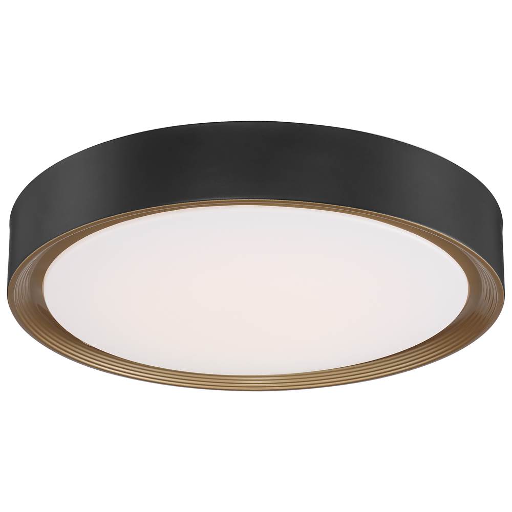 Access Lighting 49972LEDD-MBL/ACR Matte Black Led Flush Mount Image 3