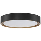 Access Lighting 49972LEDDCS-MBL/ACR Matte Black 3cctled Flush Mount Image 2
