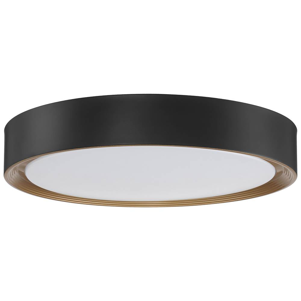 Access Lighting 49972LEDDCS-MBL/ACR Matte Black 3cctled Flush Mount Image 2