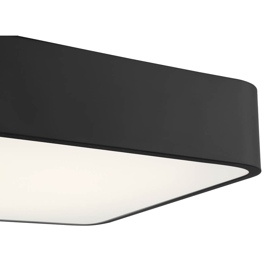 Access Lighting 49982LEDD-BL/ACR Black Led Flush Mount Image 2