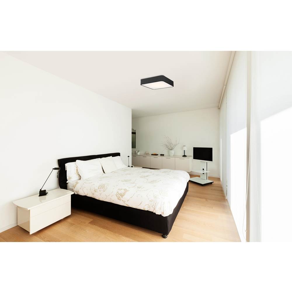 Access Lighting 49981LEDDCS-BL/ACR Black Led Flush Mount Image 2