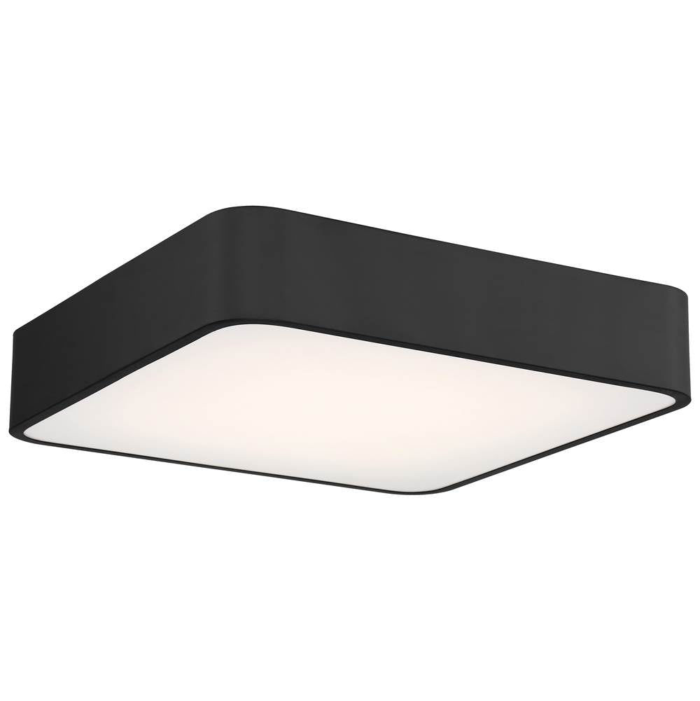 Access Lighting 49982LEDDCS-BL/ACR Black Led Flush Mount Image 1