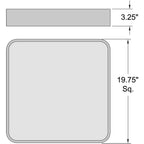 Access Lighting Granada Led Flush Mount