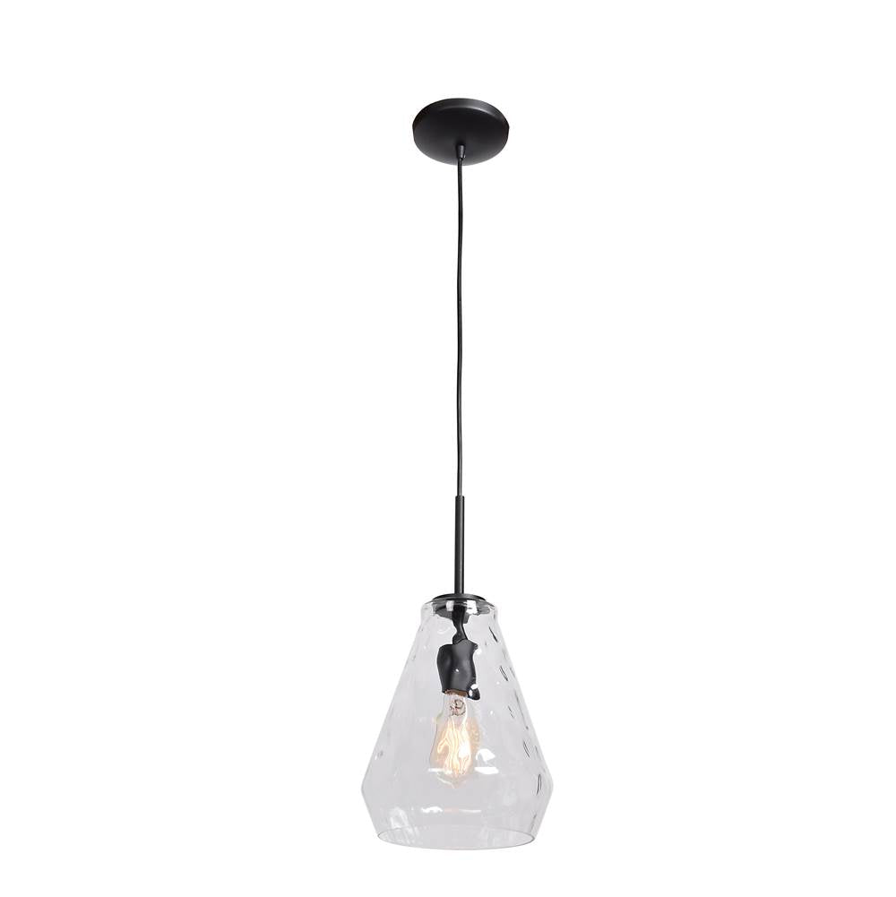 Access Lighting 50937-BL/CLR Black Pendant Image 1