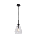 Access Lighting 50937-BL/CLR Black Pendant Image 1