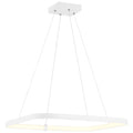 Access Lighting 50946LEDD-MWH/ACR Matte White Dual Voltage Led Pendant Image 1