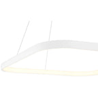 Access Lighting 50946LEDD-MWH/ACR Matte White Dual Voltage Led Pendant Image 2