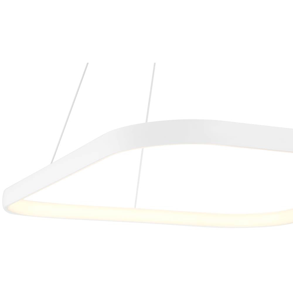Access Lighting 50946LEDD-MWH/ACR Matte White Dual Voltage Led Pendant Image 2