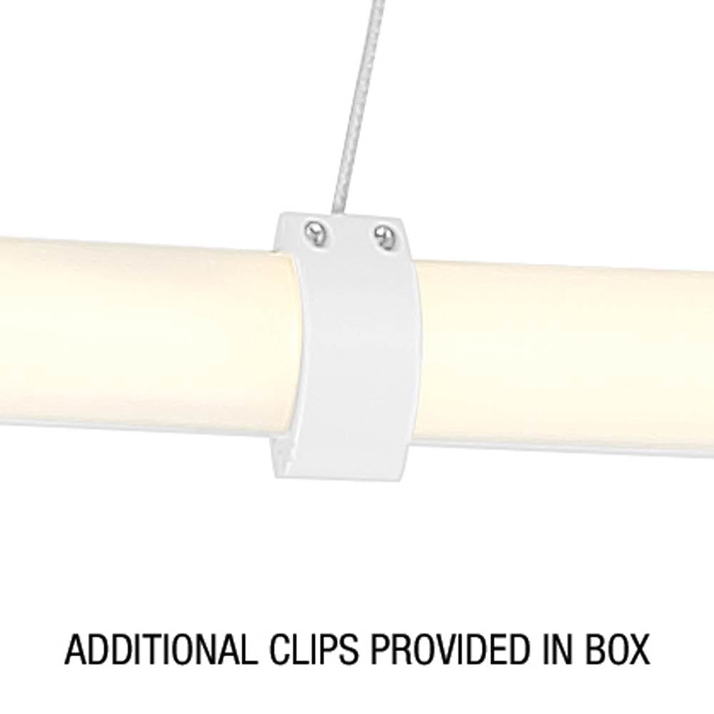 Access Lighting 50946LEDD-MWH/ACR Matte White Dual Voltage Led Pendant Image 4