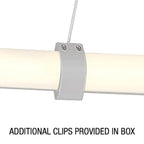 Access Lighting 50946LEDD-SAT/ACR Satin Dual Voltage Led Pendant Image 4