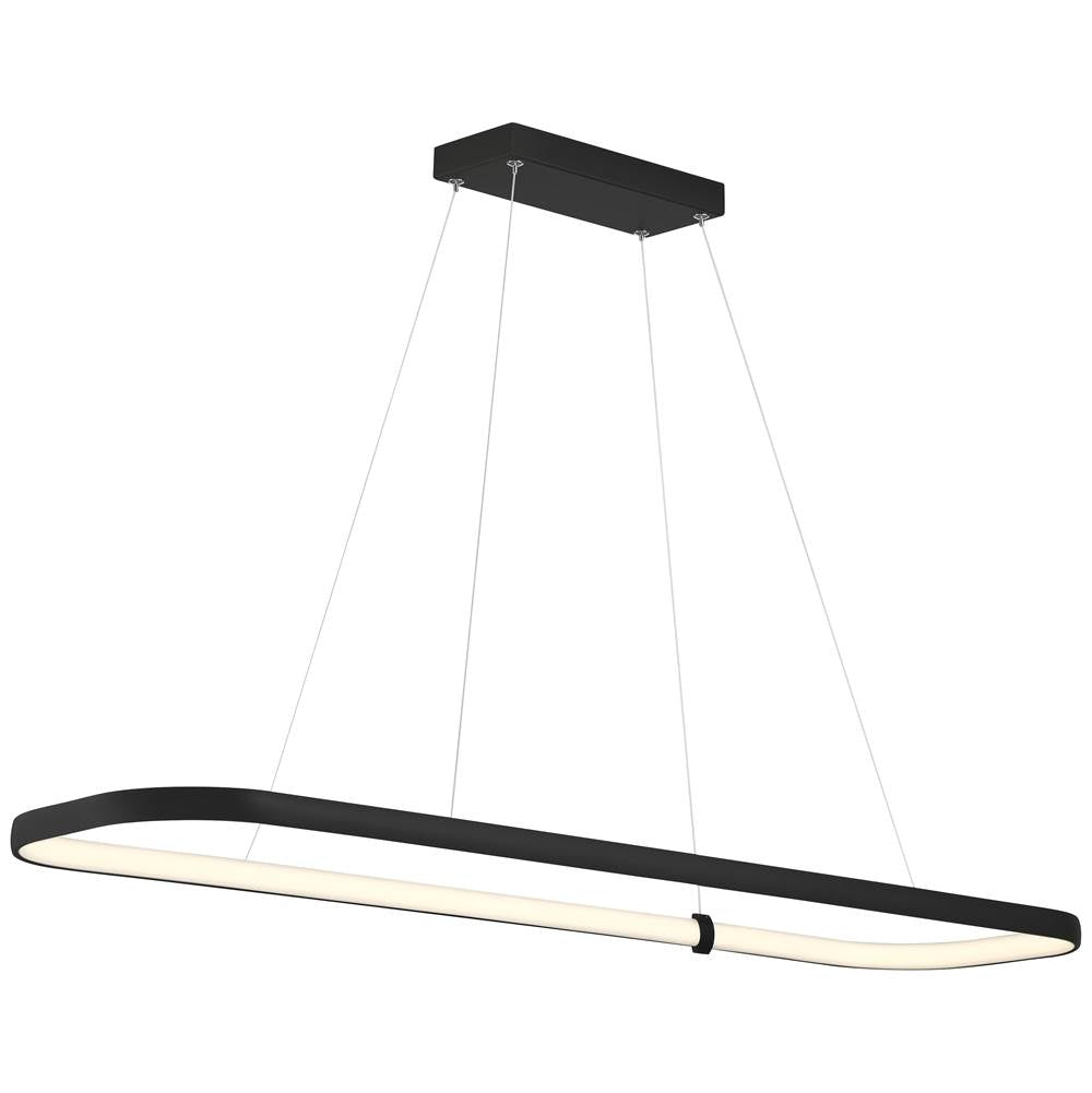 Access Lighting 50948LEDD-MBL/ACR Matte Black Dual Voltage Led Pendant Image 1