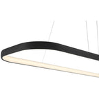 Access Lighting 50948LEDD-MBL/ACR Matte Black Dual Voltage Led Pendant Image 2