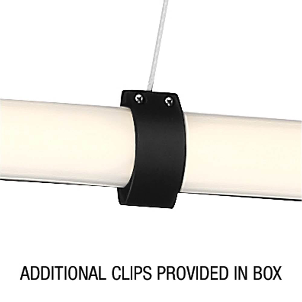 Access Lighting 50948LEDD-MBL/ACR Matte Black Dual Voltage Led Pendant Image 4