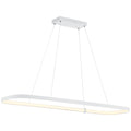 Access Lighting 50948LEDD-MWH/ACR Matte White Dual Voltage Led Pendant Image 1