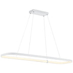Access Lighting 50948LEDD-MWH/ACR Matte White Dual Voltage Led Pendant Image 1