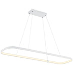 Access Lighting 50948LEDD-MWH/ACR Matte White Dual Voltage Led Pendant Image 3