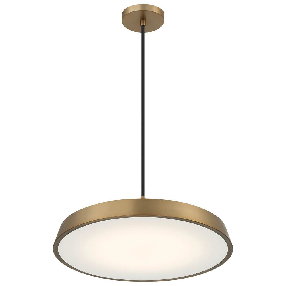 Access Lighting 50977LEDDCS-BG/WHT Brushed Gold 3cct Led Pendant Image 5