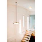 Access Lighting 50977LEDDCS-BG/WHT Brushed Gold 3cct Led Pendant Image 4