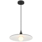 Access Lighting 52005MG-BL Black 1 Light Outdoor Pendant Image 6
