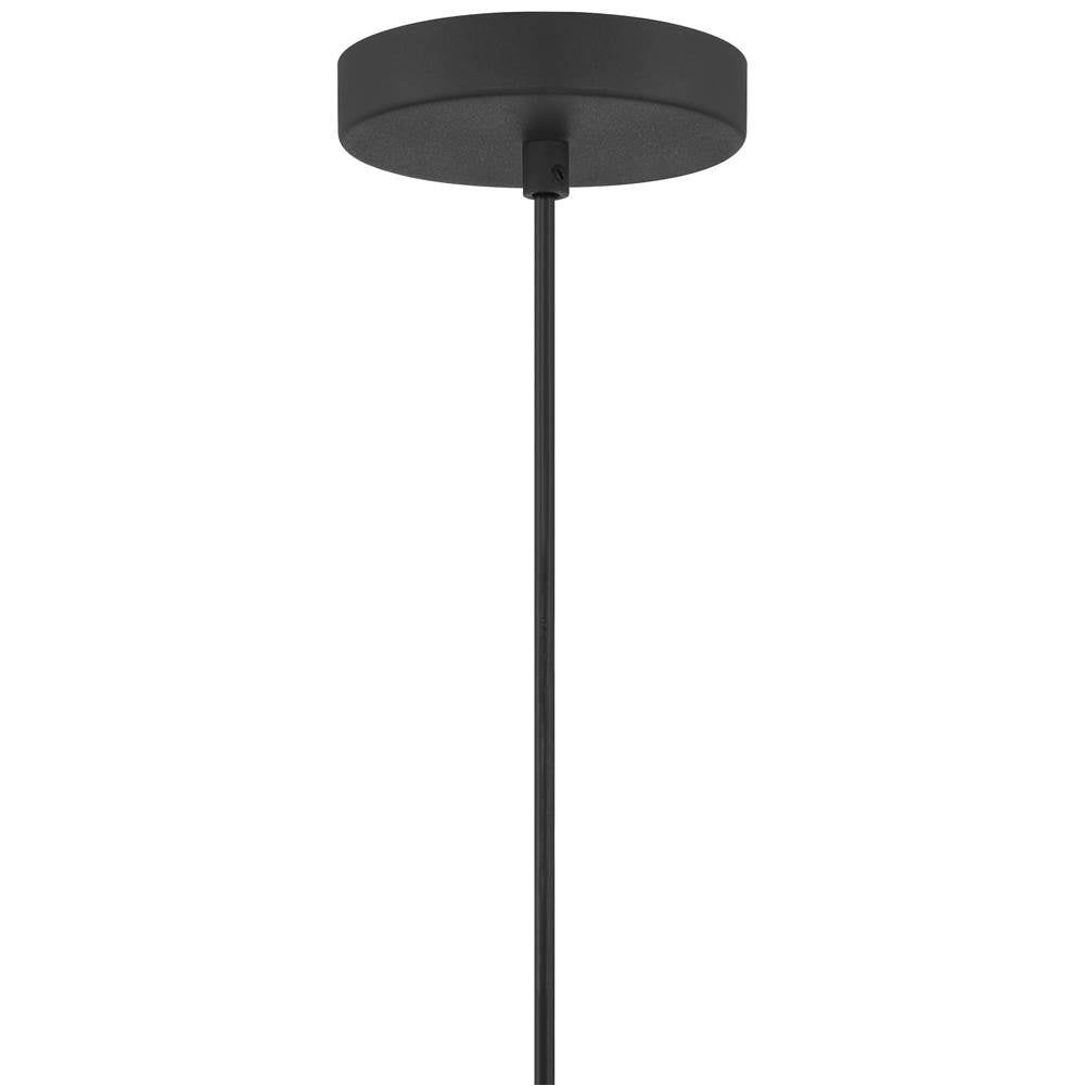 Access Lighting 52005MG-BL Black 1 Light Outdoor Pendant Image 5