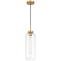 Access Lighting 52006-ABB/CLR Antique Brushed Brass 1 Light Pendant Image 1