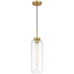 Access Lighting 52006-ABB/CLR Antique Brushed Brass 1 Light Pendant Image 1