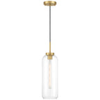 Access Lighting 52006-ABB/CLR Antique Brushed Brass 1 Light Pendant Image 3