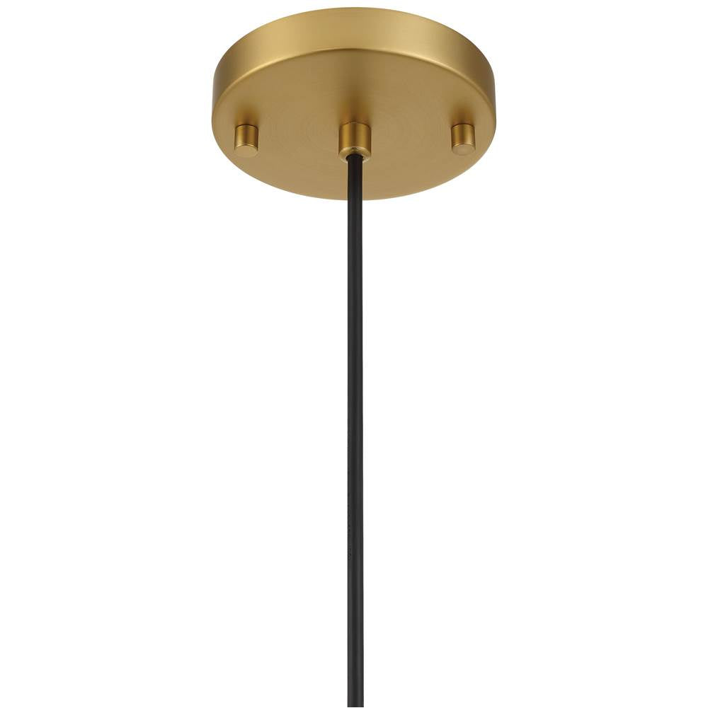Access Lighting 52006-ABB/CLR Antique Brushed Brass 1 Light Pendant Image 5
