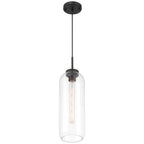 Access Lighting 52006-MBL/CLR Matte Black 1 Light Pendant Image 5