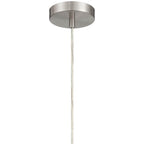 Access Lighting 52009LEDDLP-BS/CLR Brushed Steel 1 Light Led Pendant Image 4