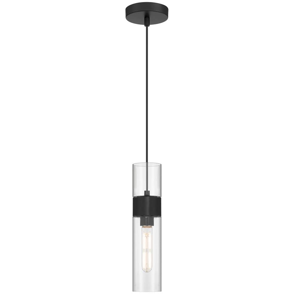 Access Lighting 52009LEDDLP-MBL/CLR Matte Black 1 Light Led Pendant Image 6