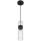 Access Lighting 52009LEDDLP-MBL/CLR Matte Black 1 Light Led Pendant Image 5
