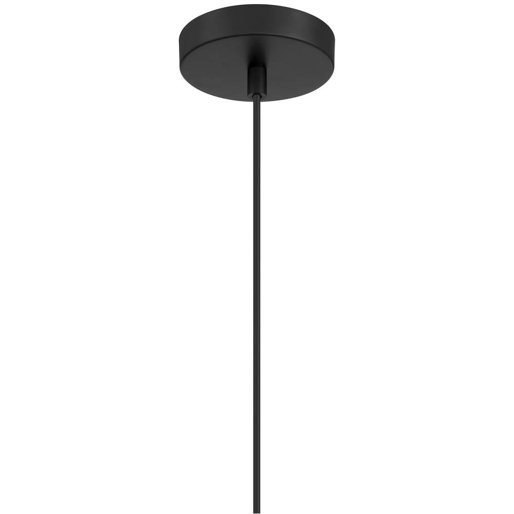 Access Lighting 52009LEDDLP-MBL/CLR Matte Black 1 Light Led Pendant Image 4