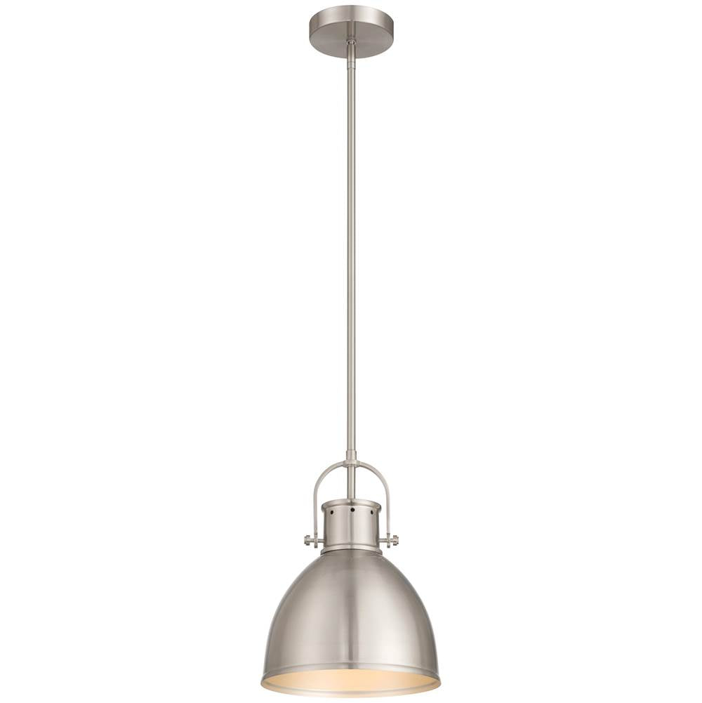 Access Lighting 52010-BS Brushed Steel 1 Light Pendant Image 1