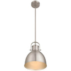 Access Lighting 52010-BS Brushed Steel 1 Light Pendant Image 6