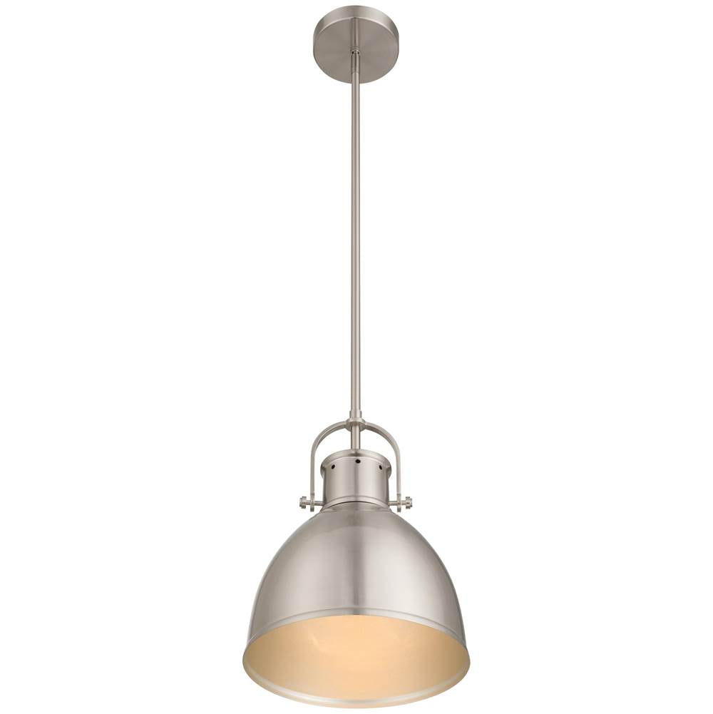Access Lighting 52010-BS Brushed Steel 1 Light Pendant Image 6