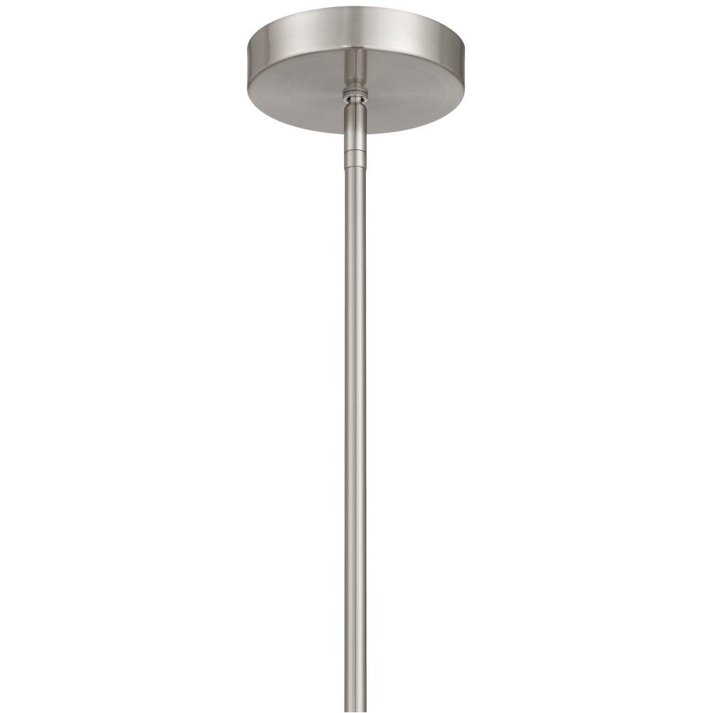 Access Lighting 52010-BS Brushed Steel 1 Light Pendant Image 4