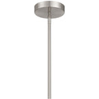Access Lighting 52010-BS Brushed Steel 1 Light Pendant Image 4