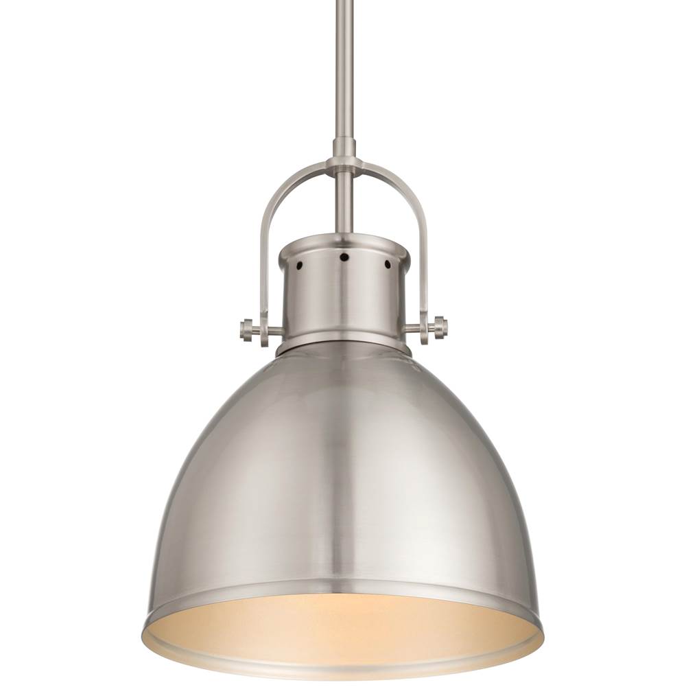Access Lighting 52010-BS Brushed Steel 1 Light Pendant Image 3