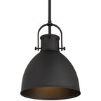 Access Lighting 52010-MBL Matte Black 1 Light Pendant Image 4