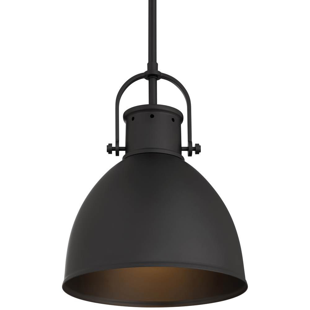 Access Lighting 52010-MBL Matte Black 1 Light Pendant Image 4