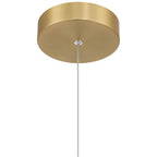 Access Lighting 52065LEDD-BG/ACR Brushed Gold Led Pendant Image 3