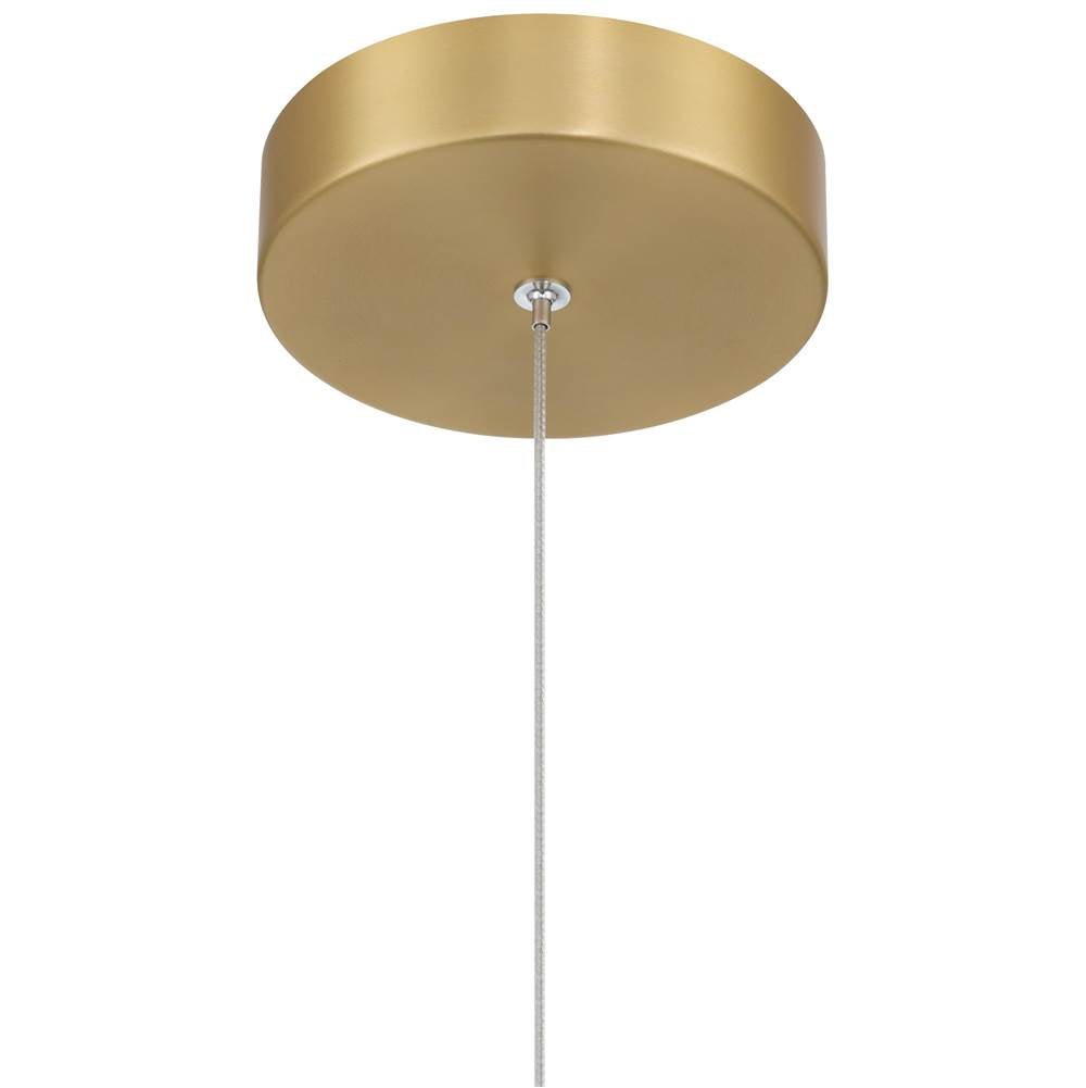Access Lighting 52065LEDD-BG/ACR Brushed Gold Led Pendant Image 3