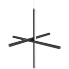 Access Lighting 52065LEDD-BL/ACR Black Led Pendant Image 4